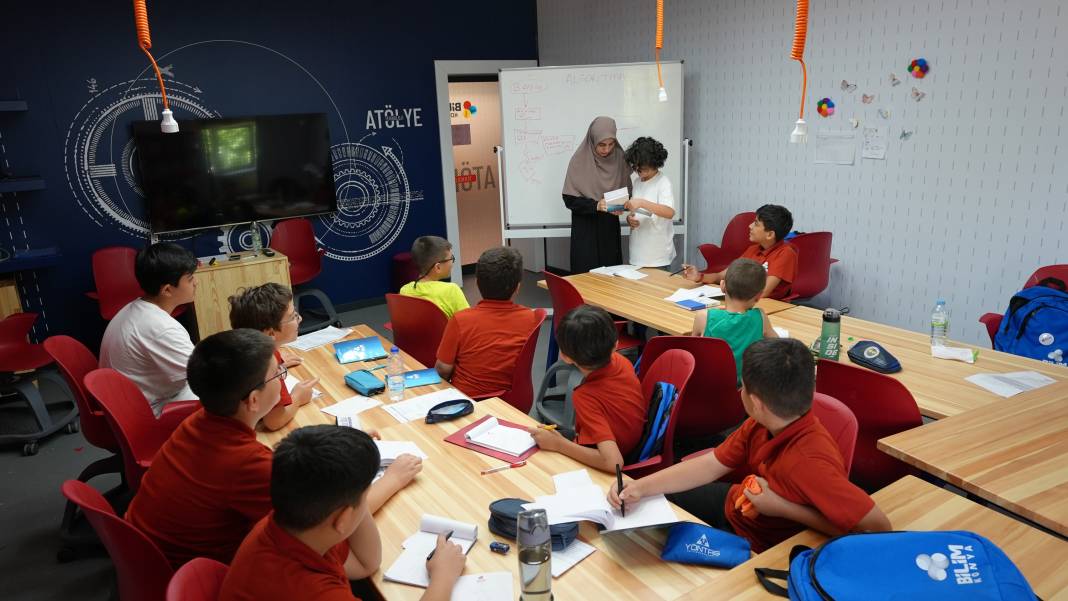 Konya’da ortaokul öğrencileri yaz tatilini bilimle iç içe geçiriyor 2